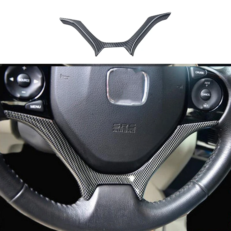 Рама подходит для Honda Civic 12-15 внутренняя Накладка рулевого колеса отделка |