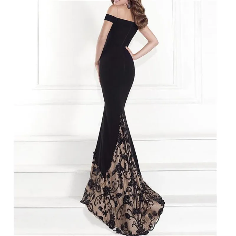 European and American Dresses With Breast-wrapped Shoulder-bared Fashionable Sexy Buttocks Tail | Женская одежда