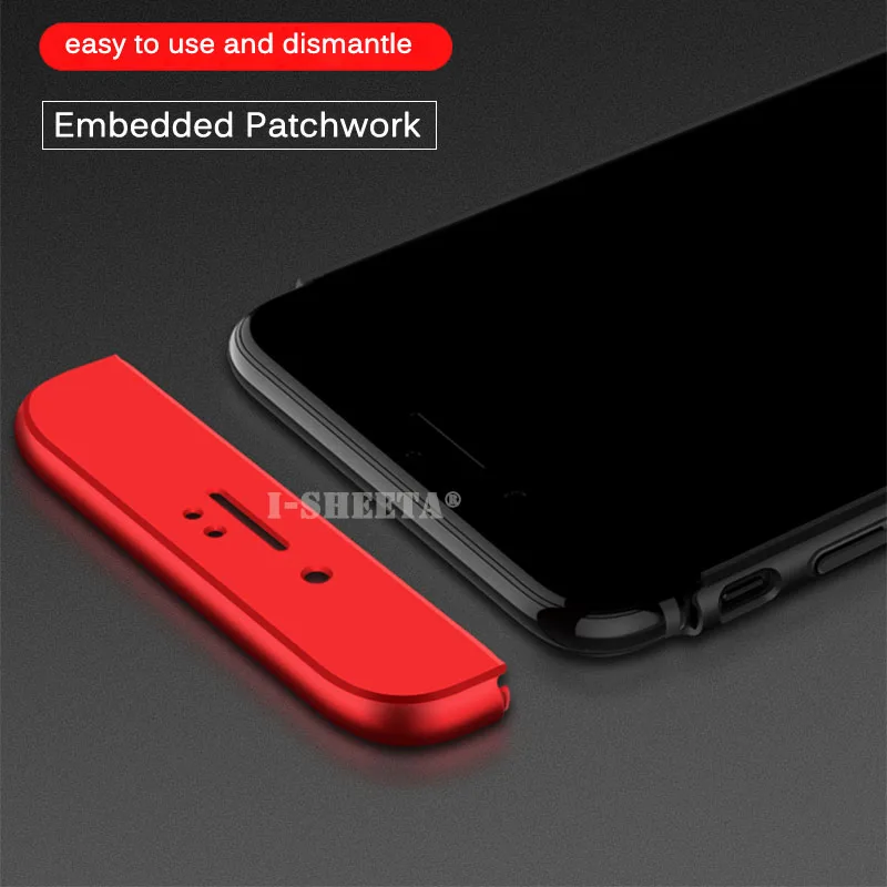 Ударопрочный тонкий прочный Чехол Для Телефона iPhone 7 8 plus Plus 8Plus 360 защита Матовый