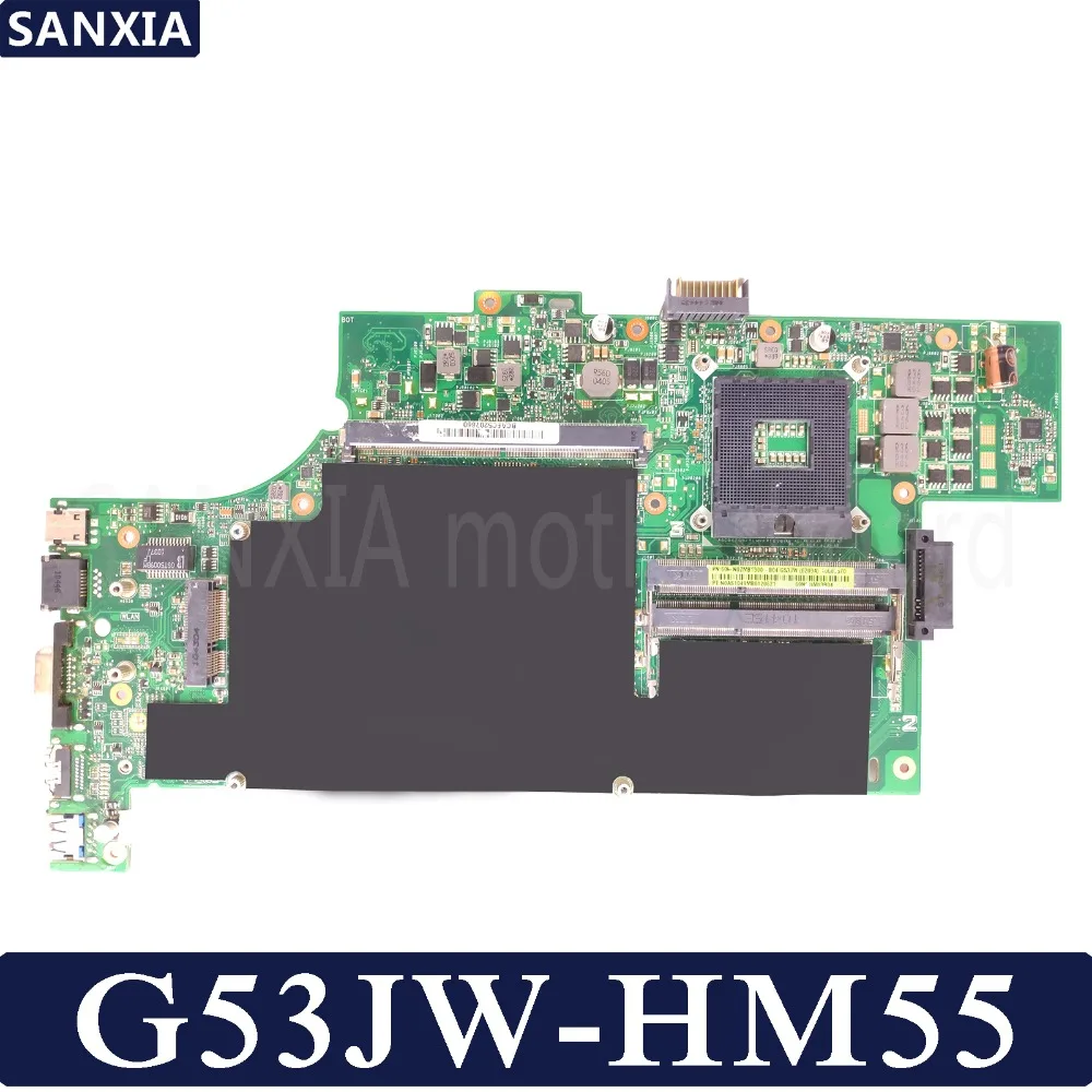 Материнская плата KEFU G53JW для ноутбука ASUS G53J G53 протестированная оригинальная