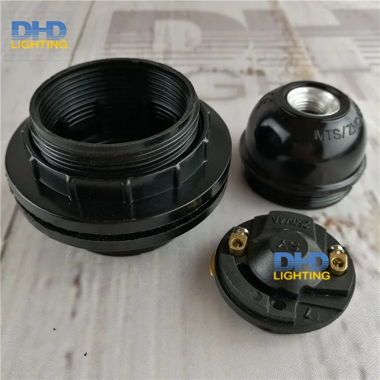 Патроны пластиковые для ламп E27 110 В 220 4/10/50 шт.|lamp holder|light basebakelite socket |