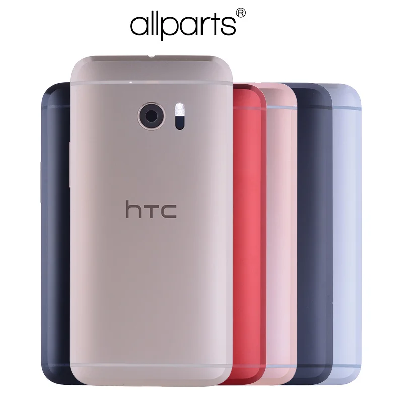 Оригинальный корпус двери для HTC M10 Задняя крышка батареи чехол + объектив камеры