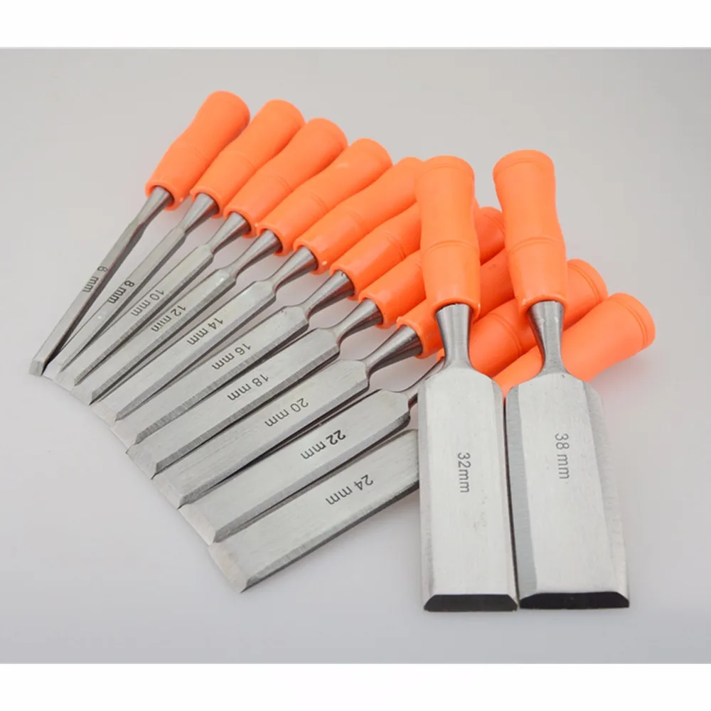 Hand tools wood chisel heart plastic handle DIY flat shovel set | Инструменты