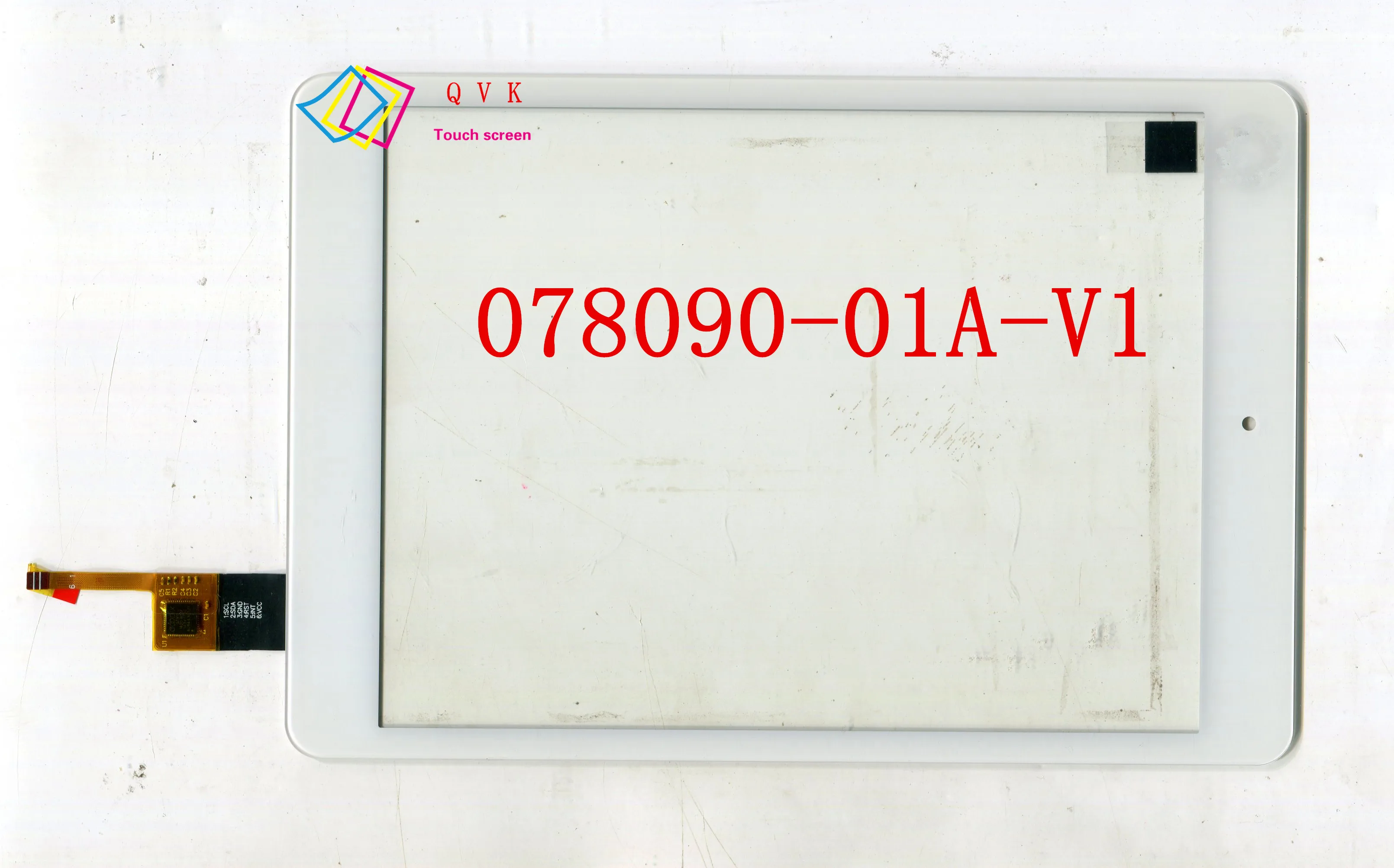 Белый сенсорный экран 7 85 дюйма для планшетного ПК 078090-01A-V1 панель дигитайзера