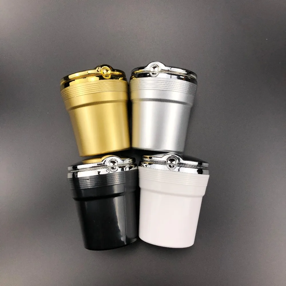 Автомобильный светодиодный синий светильник пепельница для сигарет Mini One Cooper