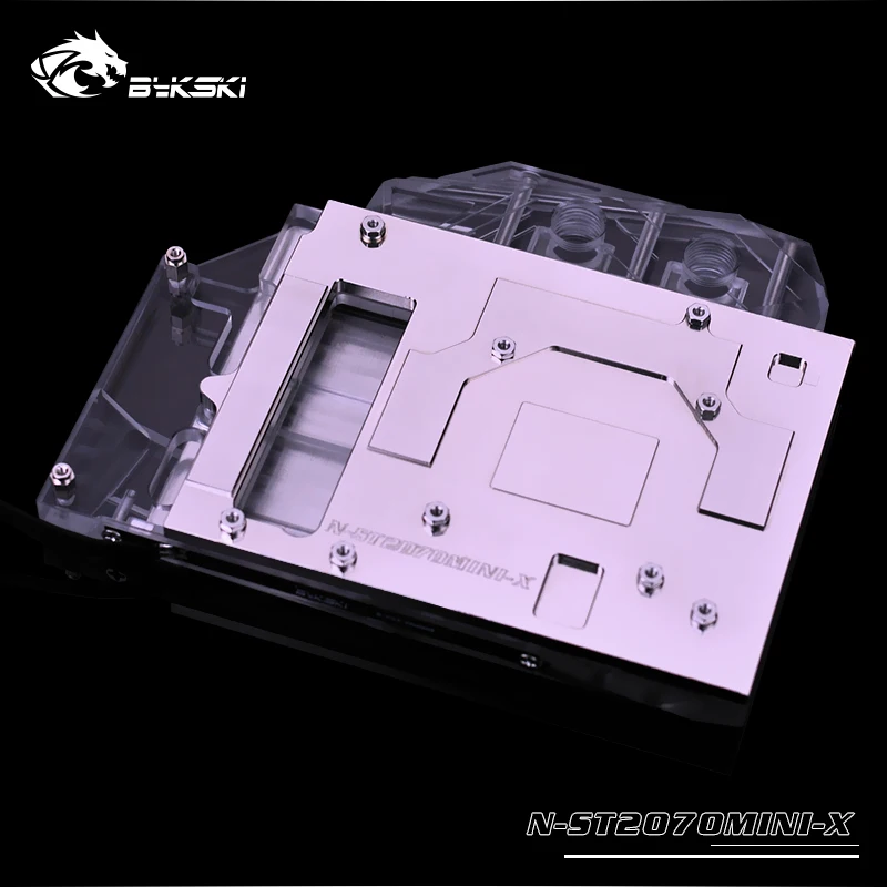 Bykski водный блок для ZOTAC RTX2070 8GD6 MINI OC/RTX 2060 AMP/RTX 2060 Super Mini/2070 Воздуходувка/медный радиаторный блок