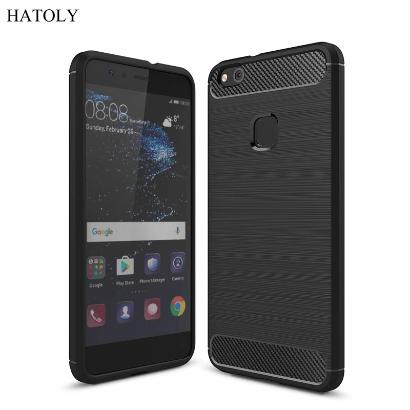 HATOLY For Capa Huawei P10 Lite Case Ascend Soft TPU Brushed Rugger Silicone / Nova 5.2&quot( |