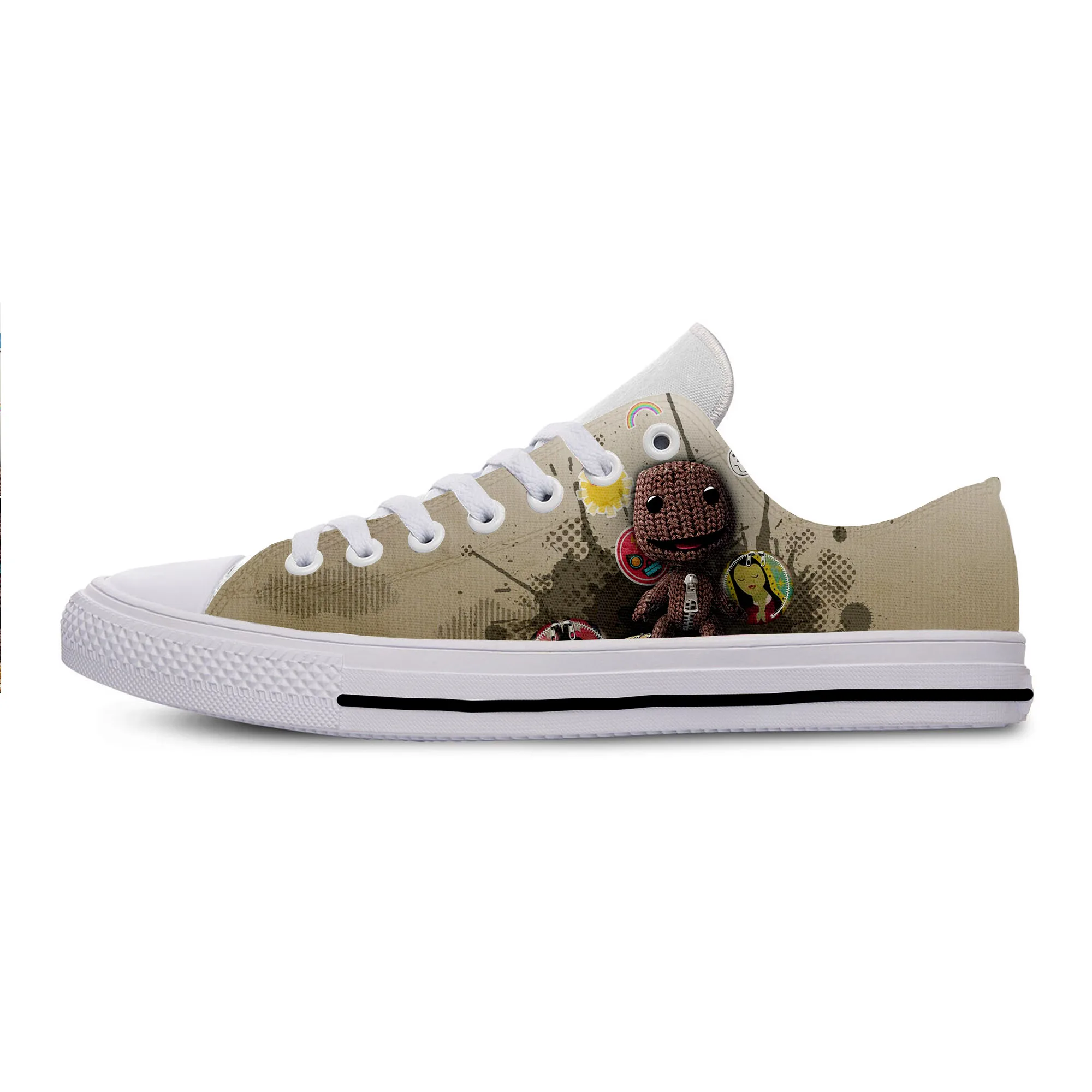 2019 Hot Fashion Little Big Planet Sack Boy Custom Comfortable Sneakers Lightweight Casual Shoes | Обувь