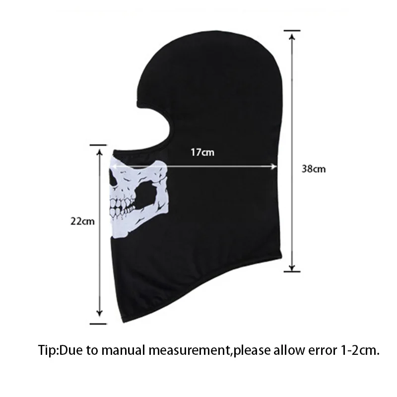 Велосипедные маски для лица головной убор с эффектом &quotстимуляция&quot Черепа &quot