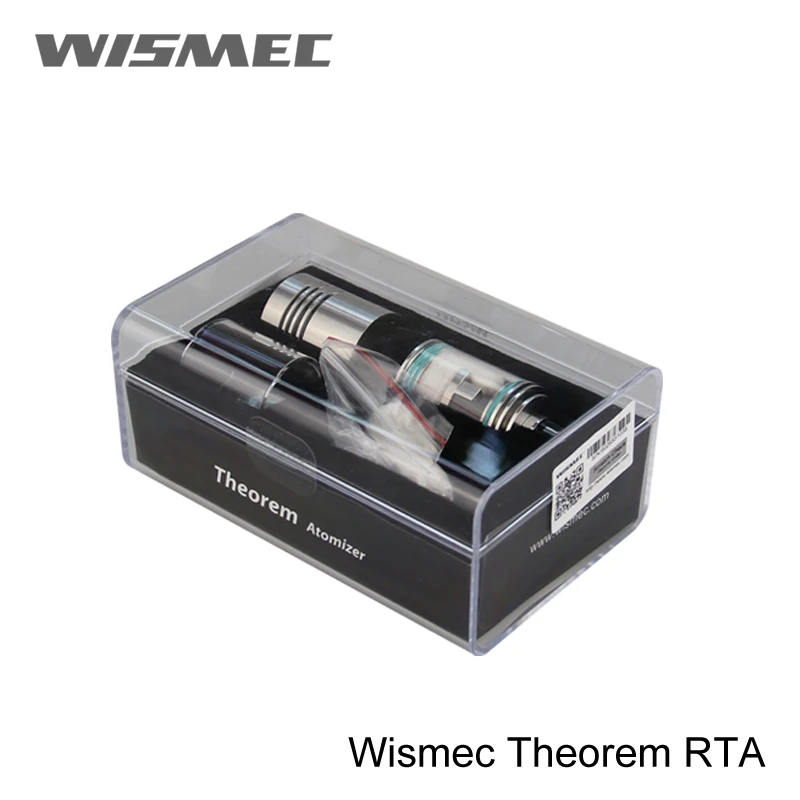Оригинальный Wismec Theorem RTA атомайзер с регулируемым воздушным потоком управления