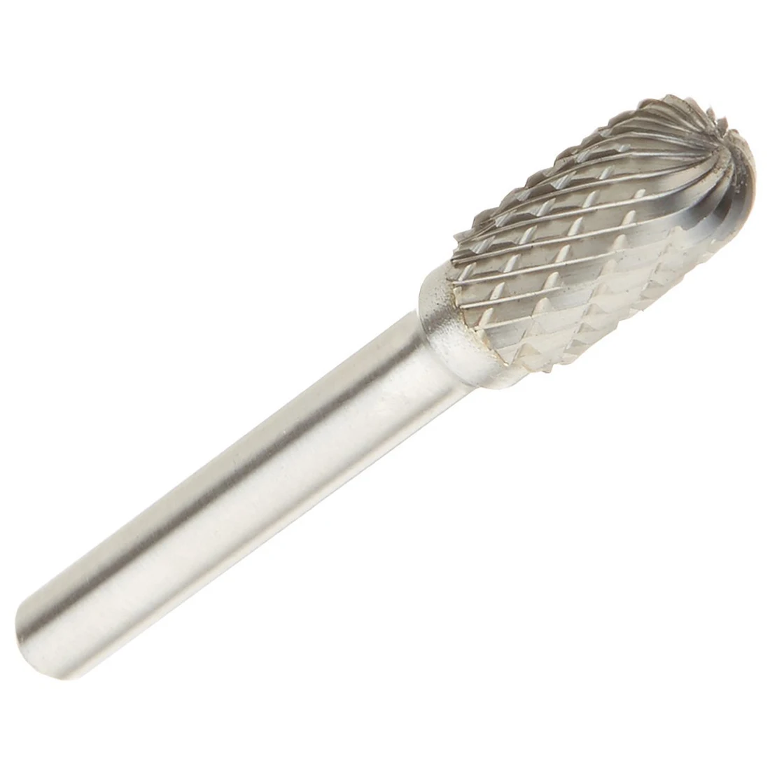 10mm x 20mm Dual Cut Cylinder Head Tungsten Carbide Rotary File |
