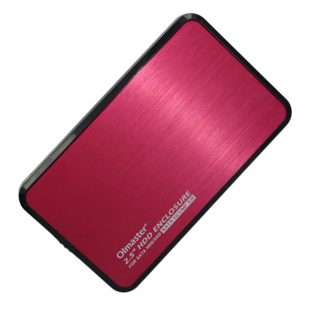 Olmaster Eb-2506U3 Многофункциональный Sata Usb 3,0 Hdd чехол 2,5 дюймов корпус SSD, Hdd для ноутбука Pc коробка для жесткого диска - Цвет: Red