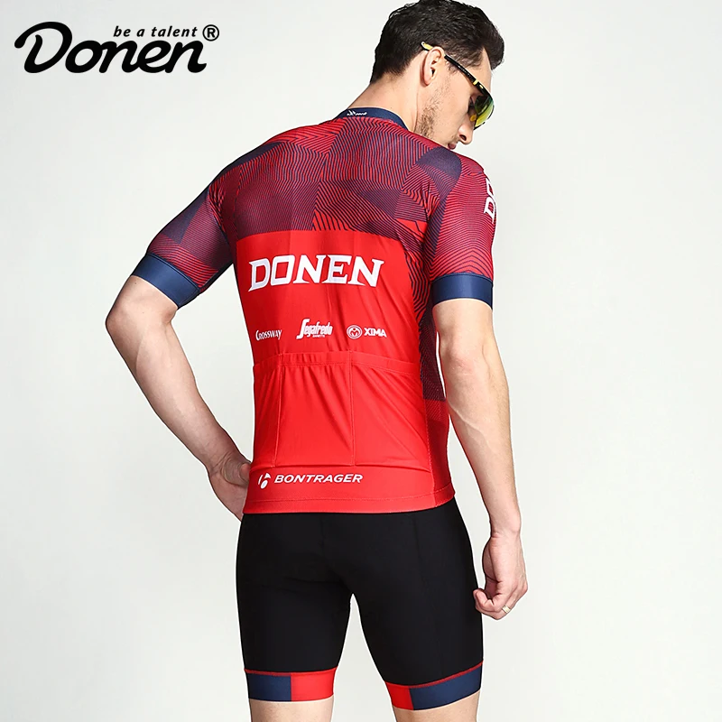 Спортивный костюм для велоспорта DONEN комплект из джерси и шорт одежда горного