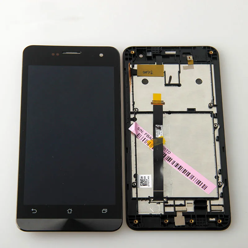 

720x1280 LCD Display Glass Panel Touch Screen Digitizer Assembly + frame replacemet For Asus zenfone 5 A500CG A501CG T00J T00F