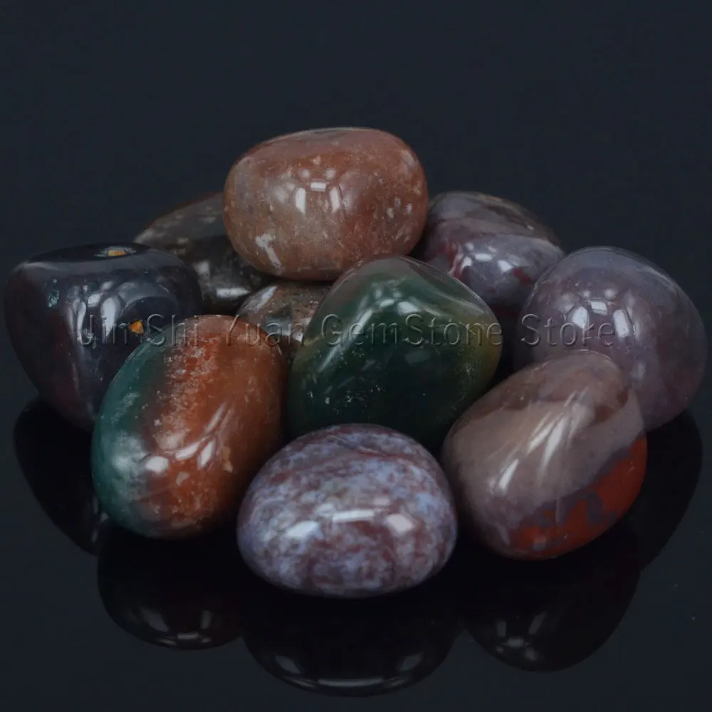 

Bulk упали Индия Агат Камень Природный полированный драгоценные камни принадлежности для Wicca, рейки, и энергия Кристалл Исцеления 200 г