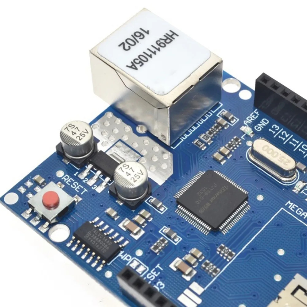 Высокая Ethernet щит W5100 макетная плата для Mega 2560 1280 328 UNR R3|Печатные платы| |