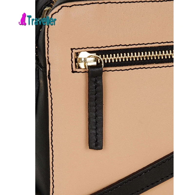 Good Quality Leather Mini Women Messenger Bag Circle Crossbody Bags Shoulder Famous Brand Handbag Purses | Багаж и сумки