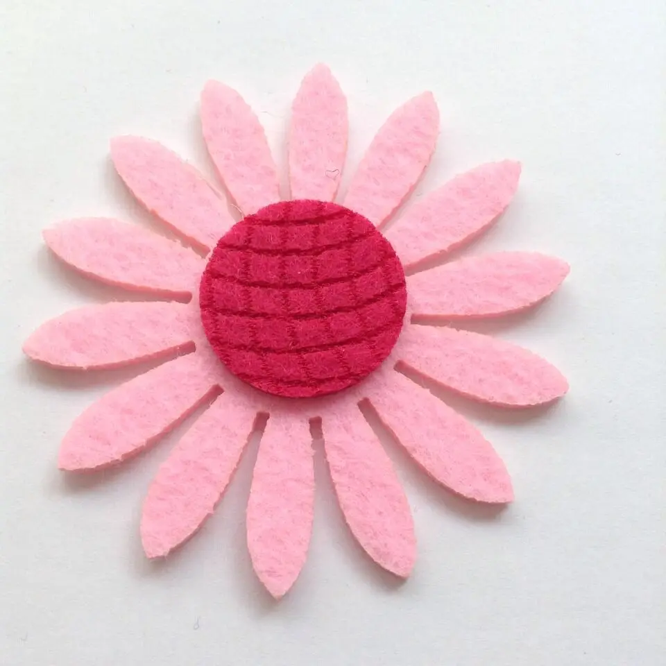 DIY Войлок красивый красочный Подсолнух 50 шт./лот 80*80 мм|lot lot|sunflower diylot diy |