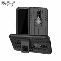 wolfsay case for nokia 4 2 cover for nokia 4 2 2019 soft rubber hard pc case for nokia 4 2 case phone holder fundas 5 71