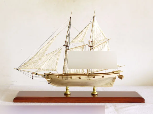 Масштаб 1/100 Halcon1840 модель комплект корабля дерево парусный комплект корабля лазерная резка лодка комплект деревянный корабль комплекты моделей обучающая игрушка