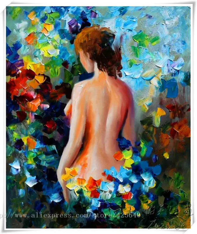 

Lovers nude oil painting Sexy wall art oil painting Nude women Oil painting on canvas hight Quality Hand-painted Painting 18