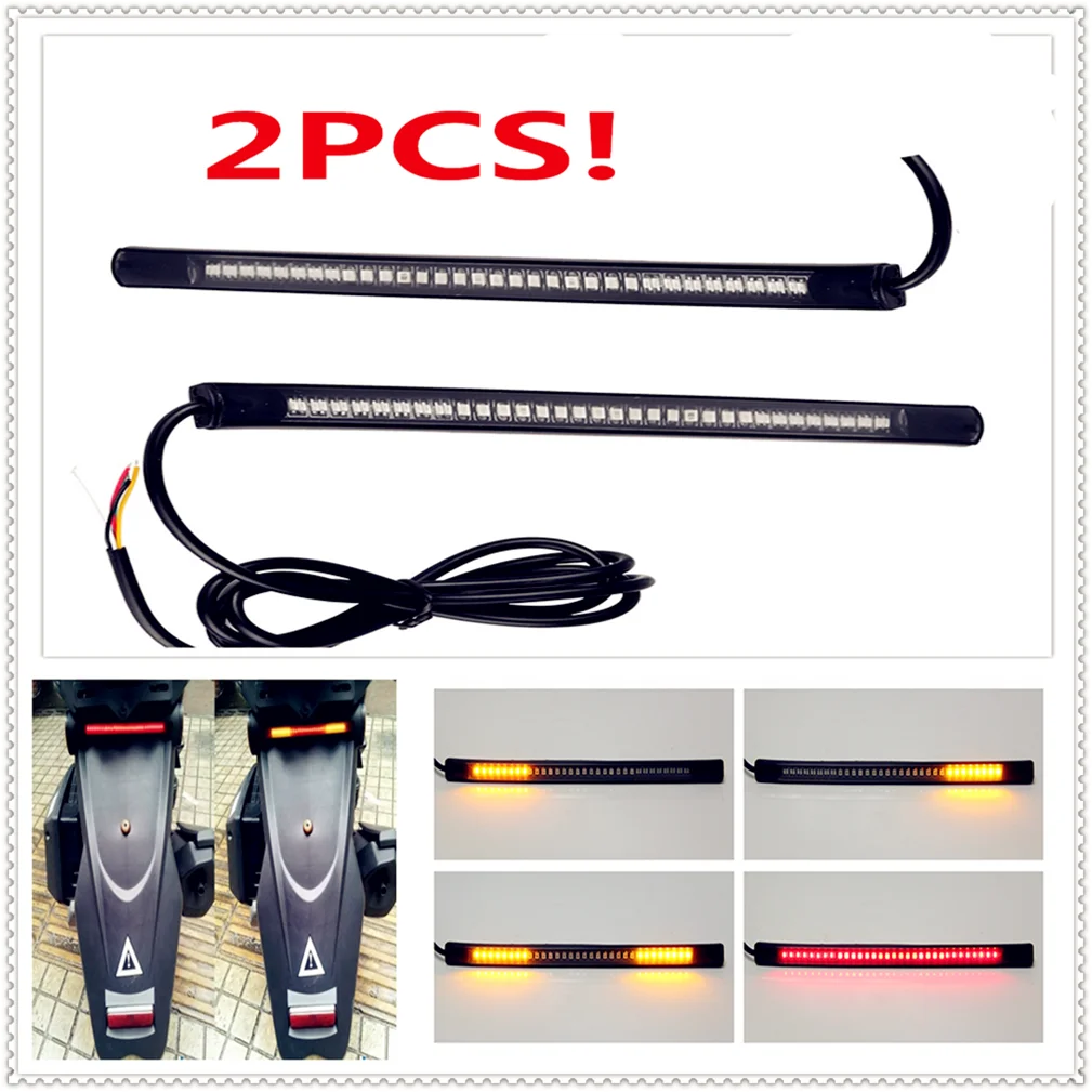 Мотоцикл мотокросса Поворотная сторона задний фонарь стоп сигнальная полоса для