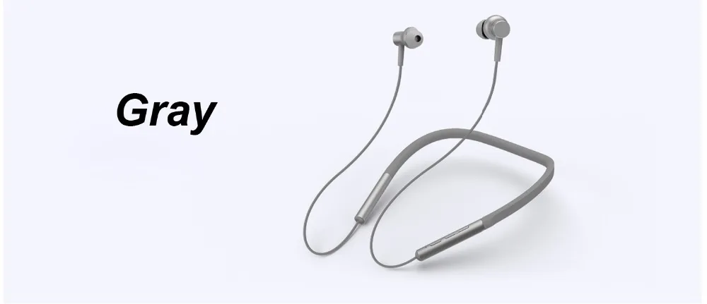 Xiaomi Bluetooth ошейник наушники гарнитура Спорт беспроводной Bluetooth головной телефон в уши Магнитный микрофон играть двойной динамический головной телефон