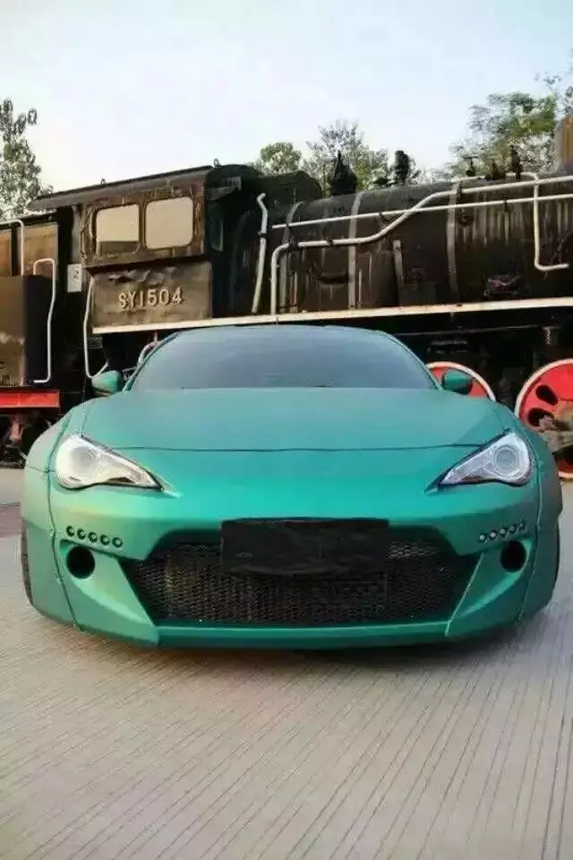 Весь комплект FRP авто аксессуары укладка обвес Bodykit ( передний бампер + боковые