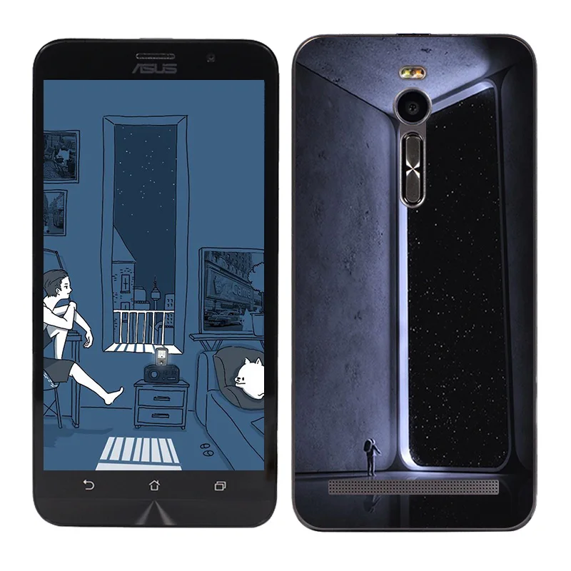 Мягкий чехол для Asus Zenfone 2 ZE551ML ZE550ML для Asus Zenfone 2 ZE551ML крышка пейзажи рисовал ZE550ML z00ad/Zenfone 2 Чехол