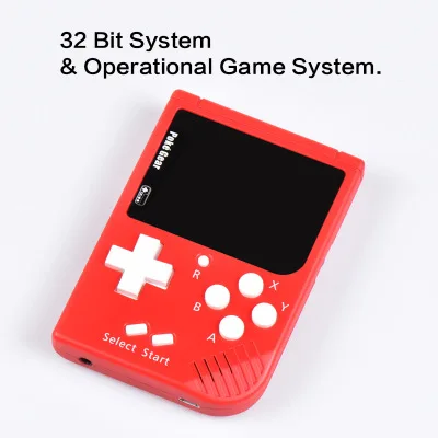 Игровая консоль BOYHOM 32 бит ретро игры портативные прогресс сохранение/загрузка