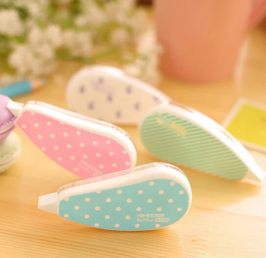 

4 pcs/lot Kawaii Candy Color Correction Tape For School Kids Stationery Office Supplies(tt-4601)