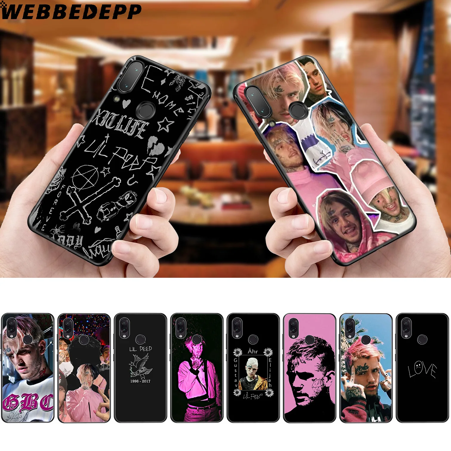 WEBBEDEPP Lil Peep Rip Singer мягкий чехол для Xiaomi Redmi K20 7A 4A 4X 5 5A 6 6A S2 Note 8 4 7 Pro Plus Prime | Мобильные