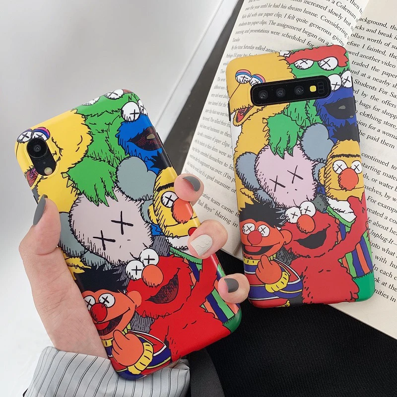 YHBBCASES For Samsung S10 Plus Soft Silicone Cases Cartoon Colorful Cookie Phone Cover Galaxy S8 S9 Note 8 9 |