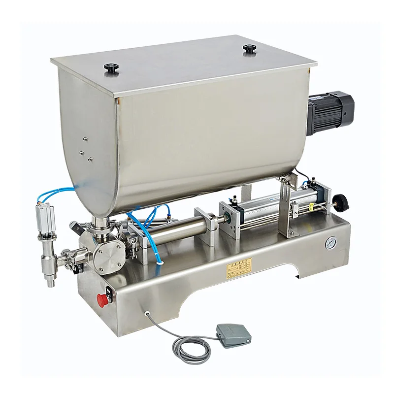 Машина SHENLIN для розлива соуса для приготовления пасты горячим перцем, машина для розлива, наполнитель для пасты Чили, пневматическая машина для розлива 1000 мл