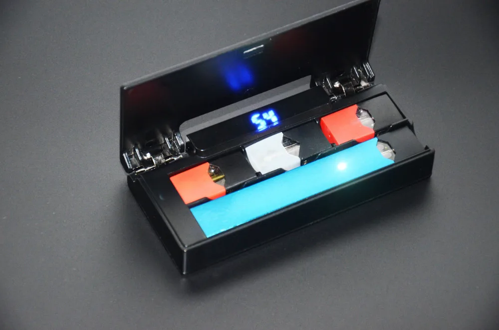 Lovekeke универсальный совместимый USB 1200 мАч портативный мини запасные аккумуляторы для телефонов зарядное устройство Коробка Чехол для JUUL зарядн