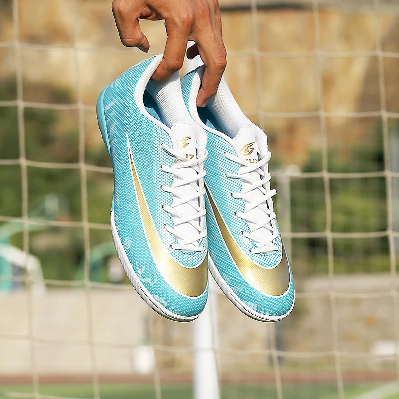 Genuine Men Soccer Shoes Superfly Academy Neymar IC Outdoor Lawn Football Boots Big Kids School Training Cleats | Спорт и