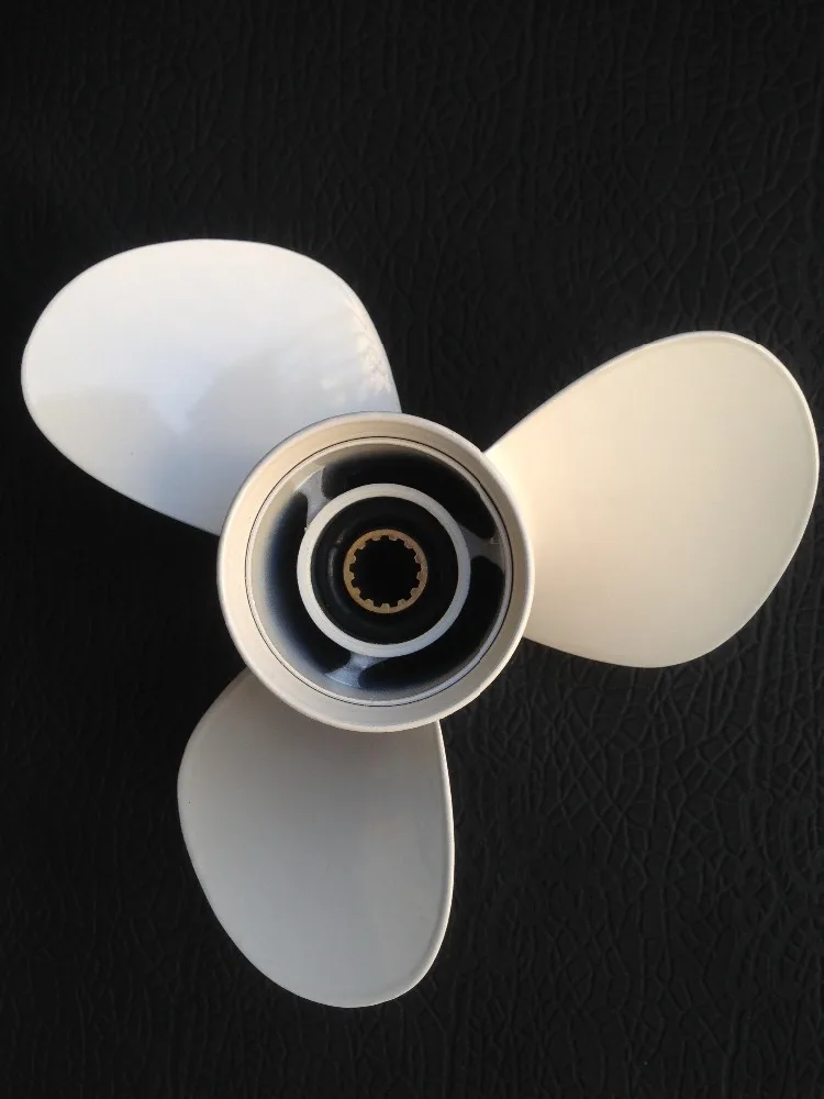 11x15 For yamaha 40HP-55HP propellers OEM part No.663-45943-01-EL aluminium propellers 13 Tooth Spine marine propellers