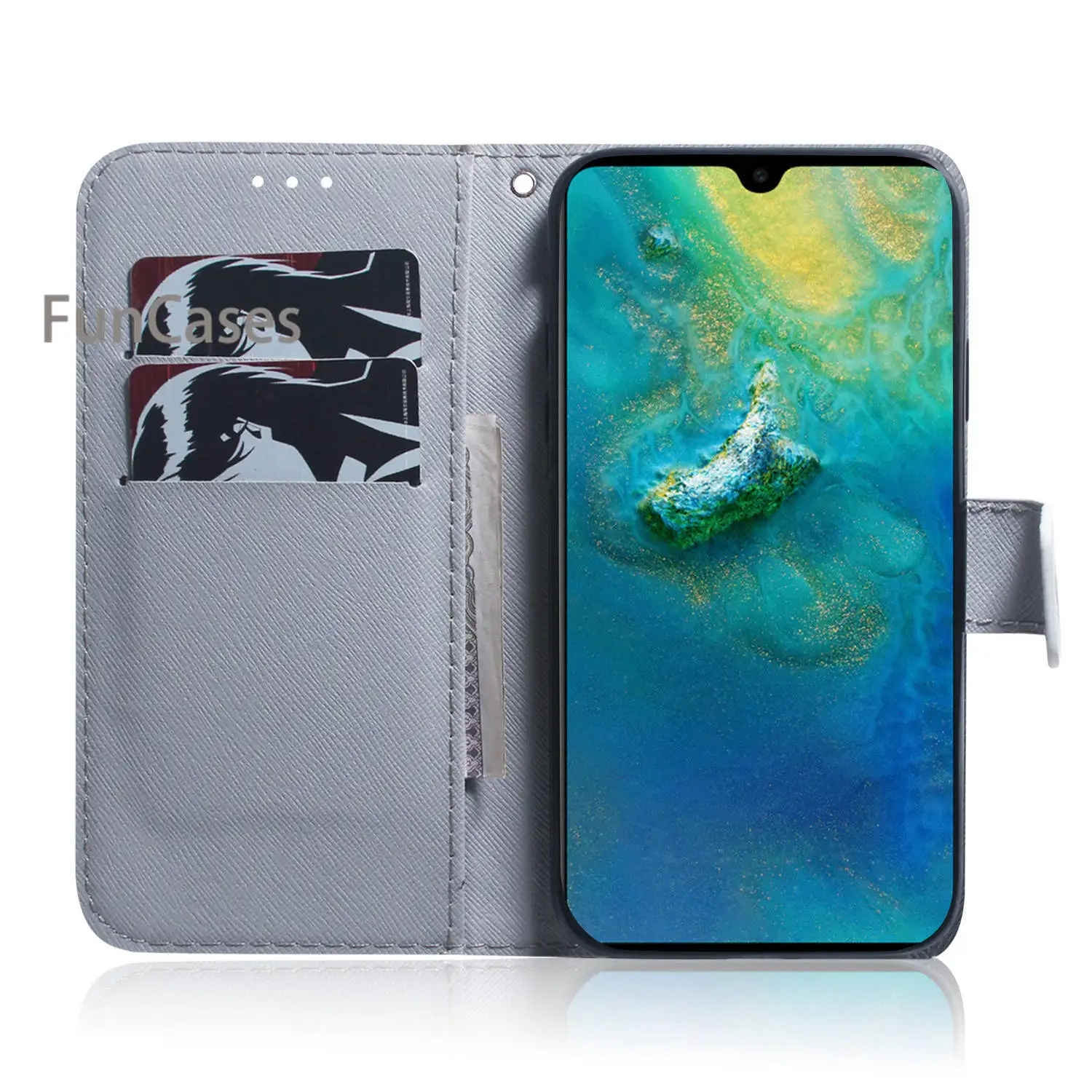 Чехол книжка из искусственной кожи с пандой для huawei mate 20 чехол телефона s чехлы