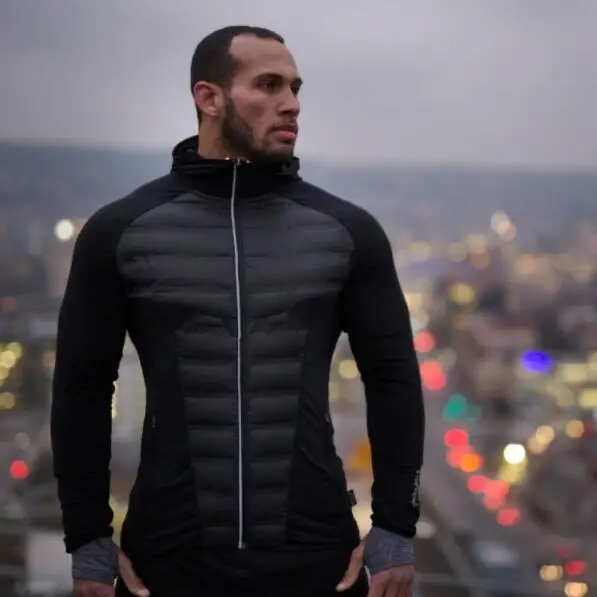 Men jacket Фитнес зимняя женская обувь Бег куртка Женский Открытый Бег пальто любителей бодибилдинга Курточка бомбер Для женщин Базовые куртки для женщин Водонепроницаемый - Цвет: Men jacket