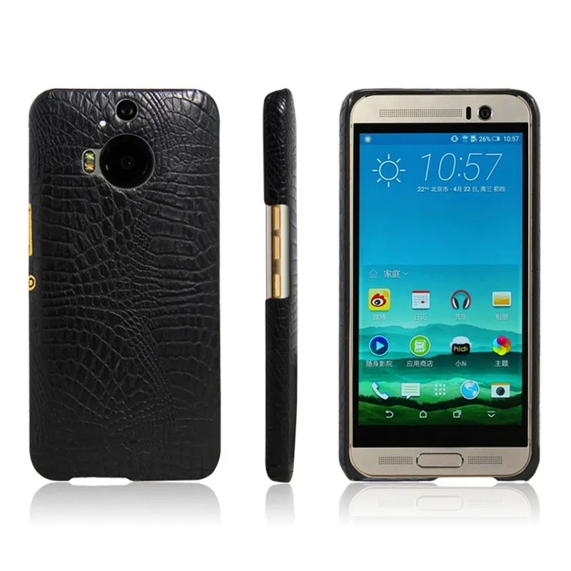 Для HTC M9 Plus + M9Plus чехол с крокодиловым рисунком Жесткий для телефона из ПК