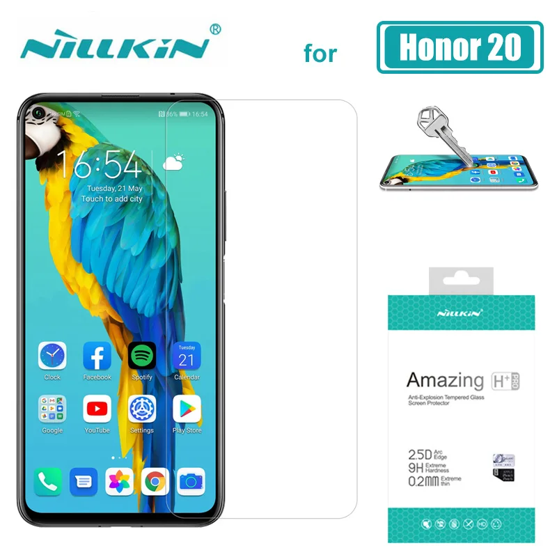 

Huawei Honor 20 Pro Glass Nillkin H+ Pro Ultra-Thin Tempered Glass Screen Protector for Huawei Honor 20 Pro Nilkin 2.5D HD Glass