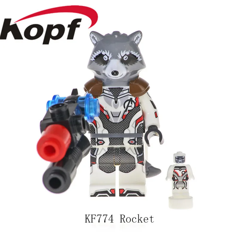 KF774 Without Box Строительные блоки Мстители 4 эндигра космическая ракета черное окно Халк Туманность фигурки подарок игрушки для детей KF774 - Цвет: KF774 Without Box