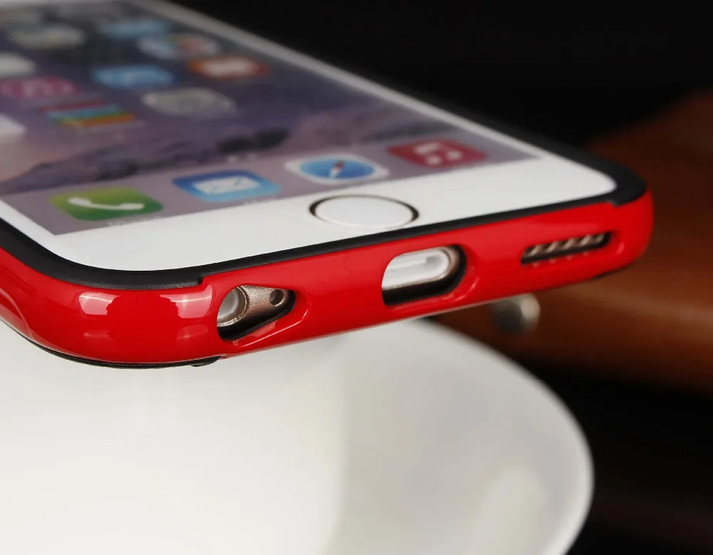 Роскошный брендовый ультратонкий защитный чехол для телефона Apple iphone 6 6S Plus 6Plus 5 5S