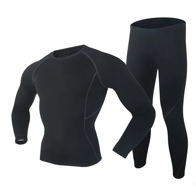 Комплект термобелья мужское быстросохнущее зимнее мягкое удобное дышащее |