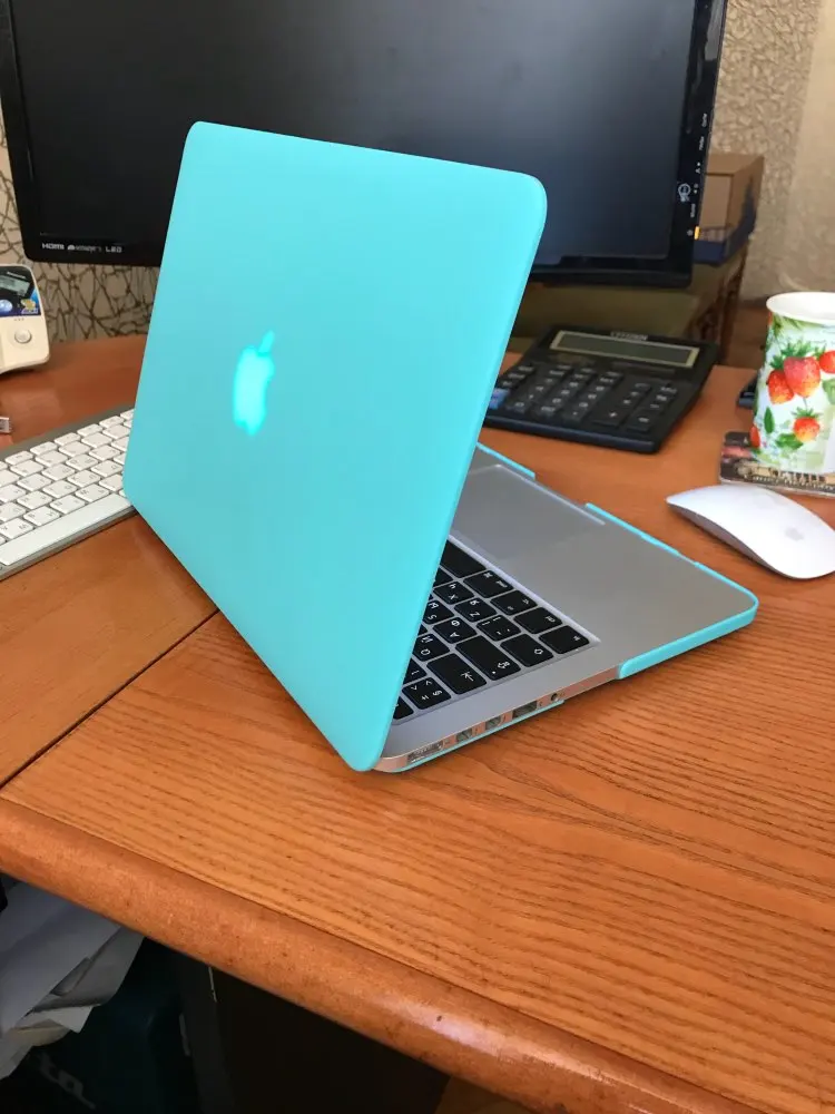 Прозрачный матовый пластиковый жесткий чехол MOSISO для Macbook Air 13 ноутбука Mac book 11