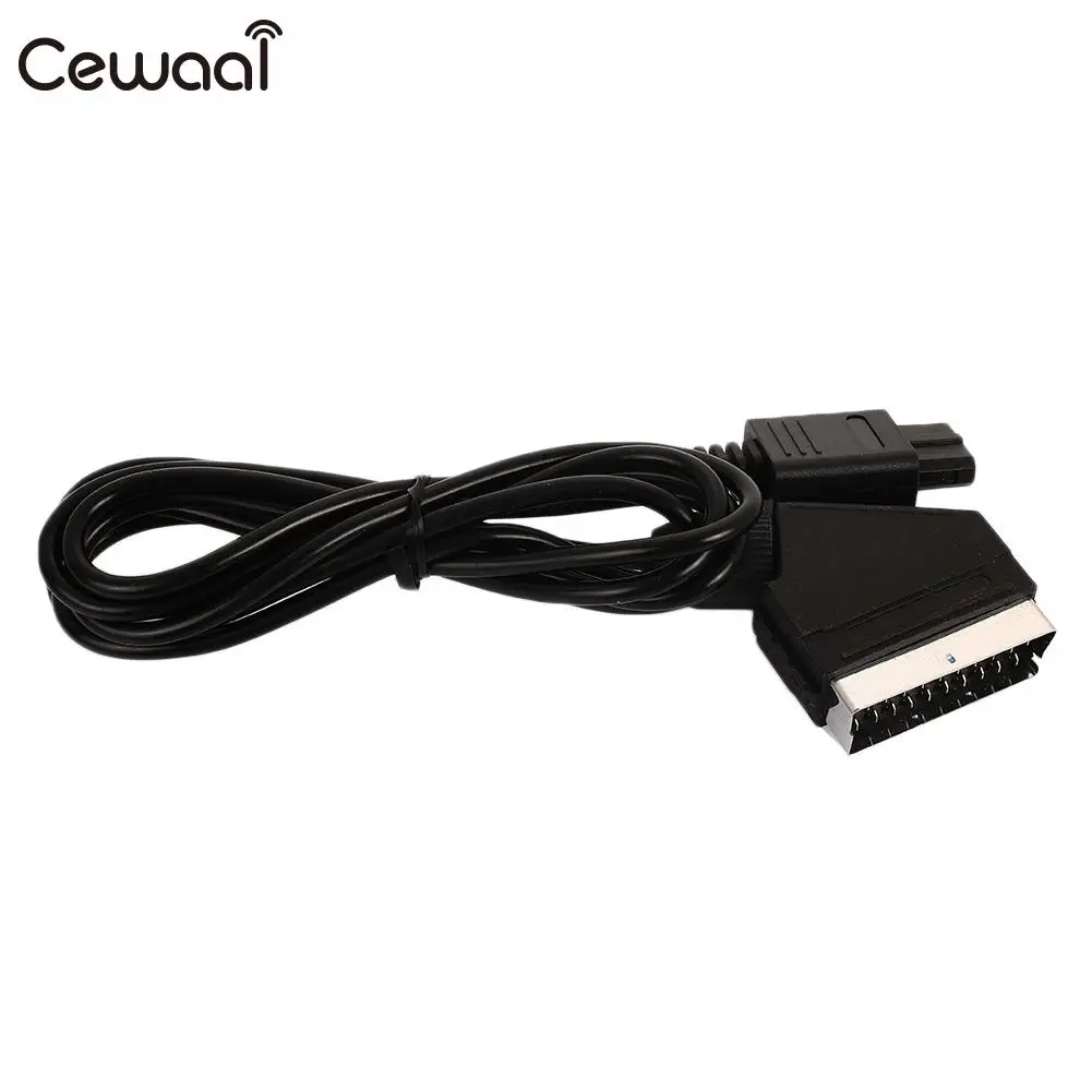 PAL разъем SCART RGB кабель провода Питание видео игры для SNES N64 гэйм умная