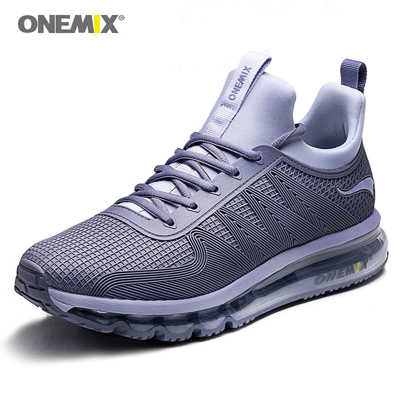 Onemix спортивная обувь для мужчин высокие амортизирующие спортивные кроссовки