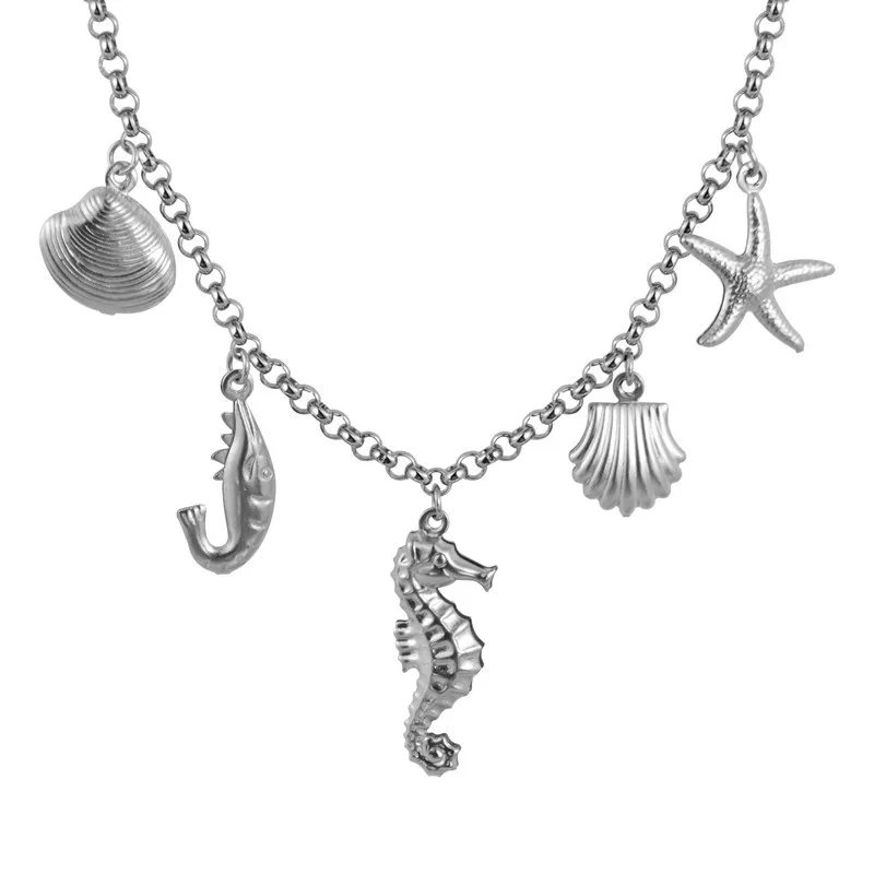 New Jewelry Stainless Steel Fashion Women's Marine Style Necklace | Украшения и аксессуары