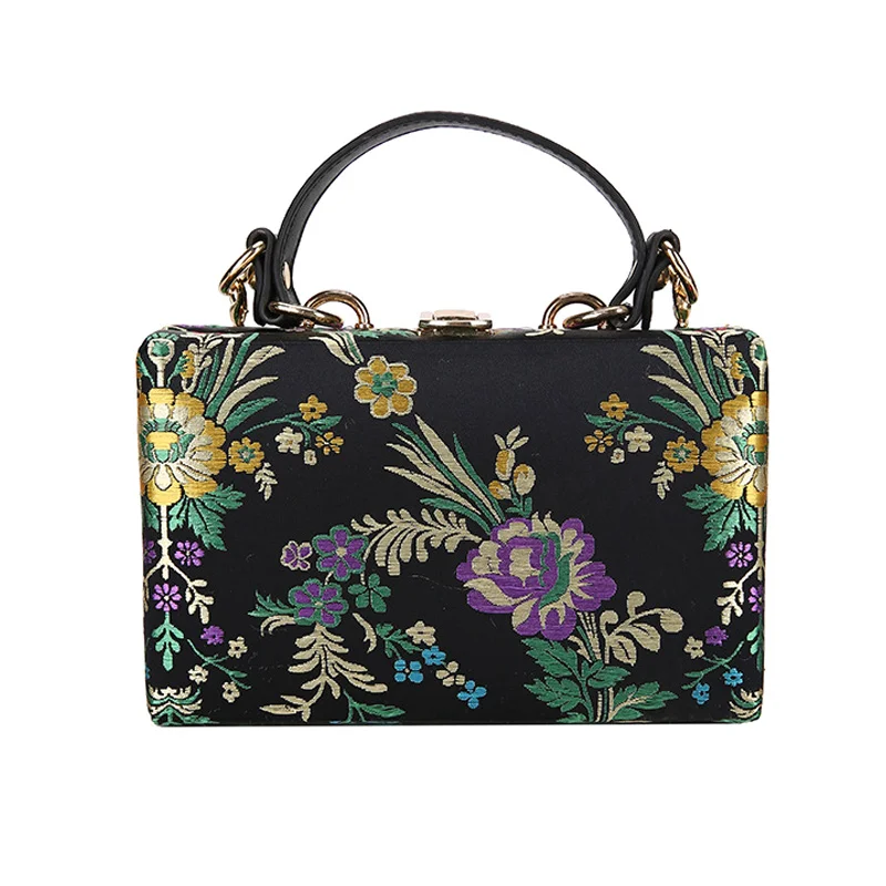 2019 новые модные женские туфли сумка винтажное с этнической вышивкой через плечо