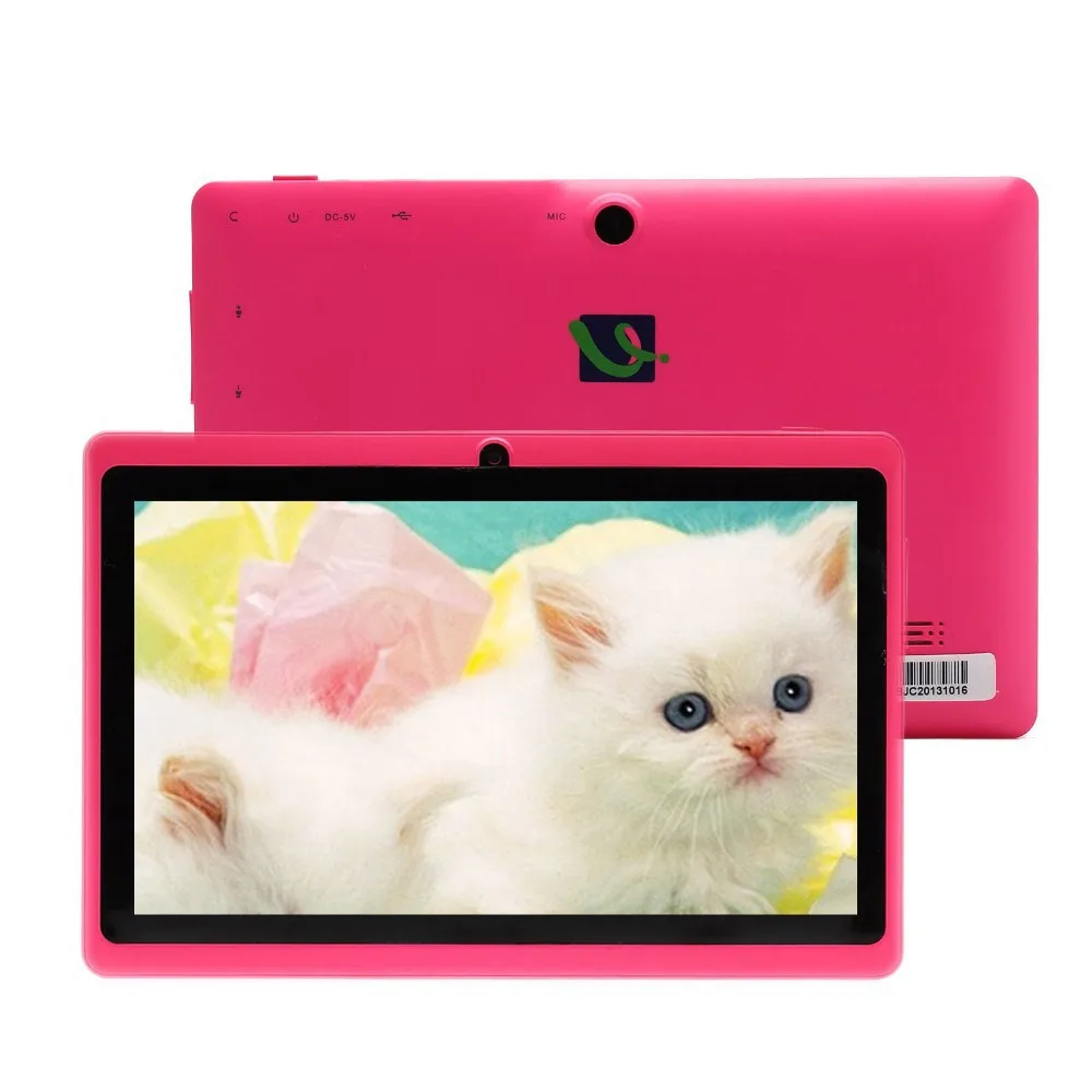 Irulu eXpro X1 7 &quot планшет PC 1024 * 600 HD Android 4.4 четырехъядерных процессоров 8 ГБ / 16 ROM Cam OTG WIFI